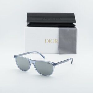 Dior INDIOR S3I 80A4 Square Sunglasses - Blue/Brown